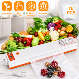 Electric Vacuum Sealer Machine Household Automatic Food Vacuum Sealer Quick Sealing System Machine For Food Dry Moist Food