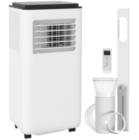 5-in-1 home portable air conditioner featuring cooling, dehumidification, fan operation, automatic and sleep modes, air cooler, 60Â° airflow rotation
