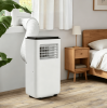 5-in-1 home portable air conditioner featuring cooling, dehumidification, fan operation, automatic and sleep modes, air cooler, 60Â° airflow rotation